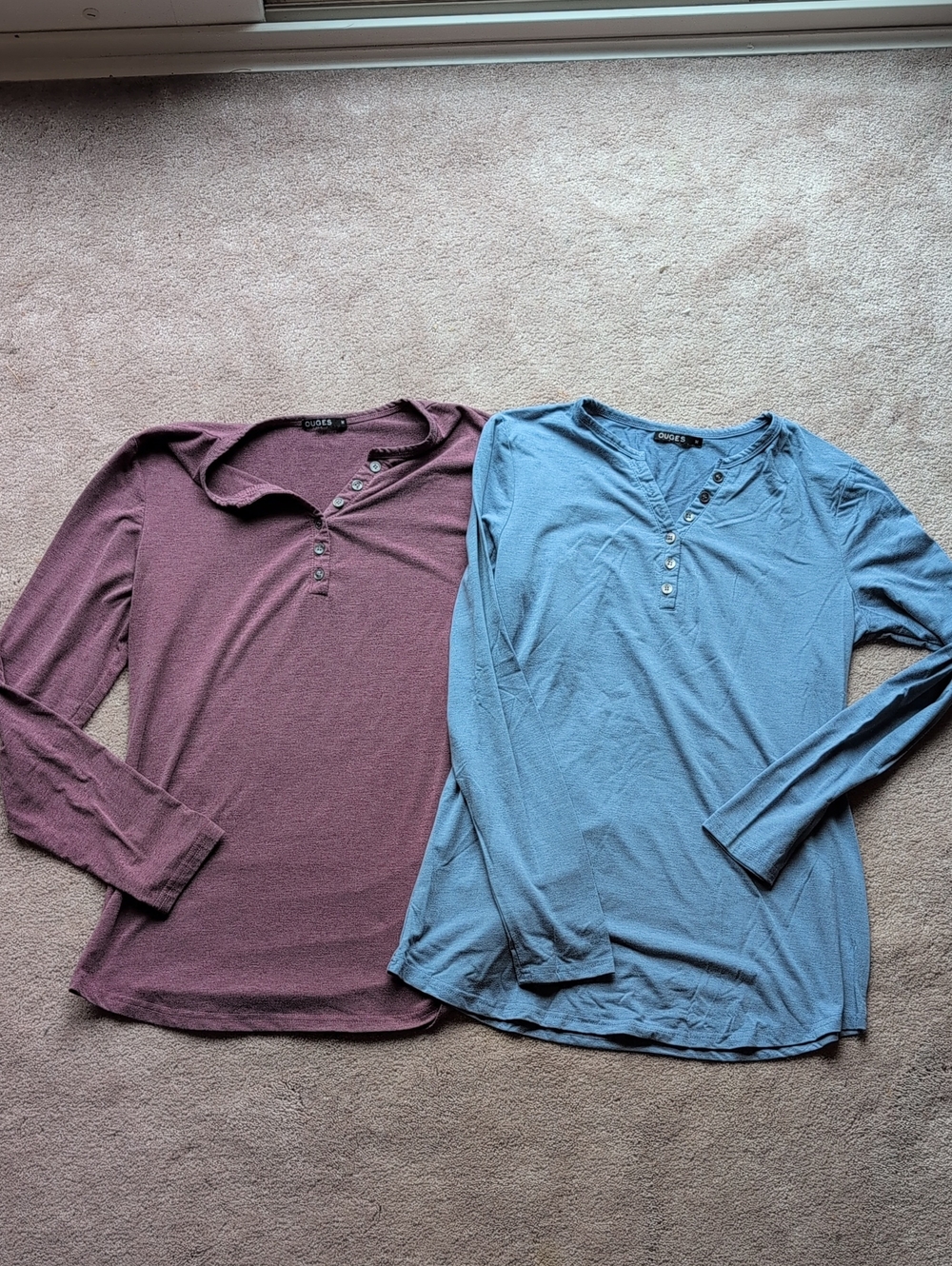 Women's Long Sleeve T-shirt Bundle Size Medium
